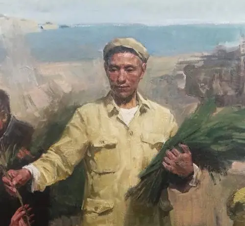 谷油画